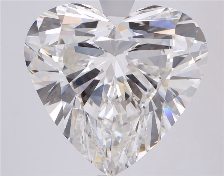 10.01ct Heart, F VVS2 — IGI
