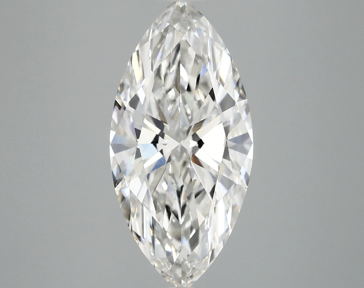 3.38ct Marquise Lab-Grown Diamond — F VVS2, IGI Certified