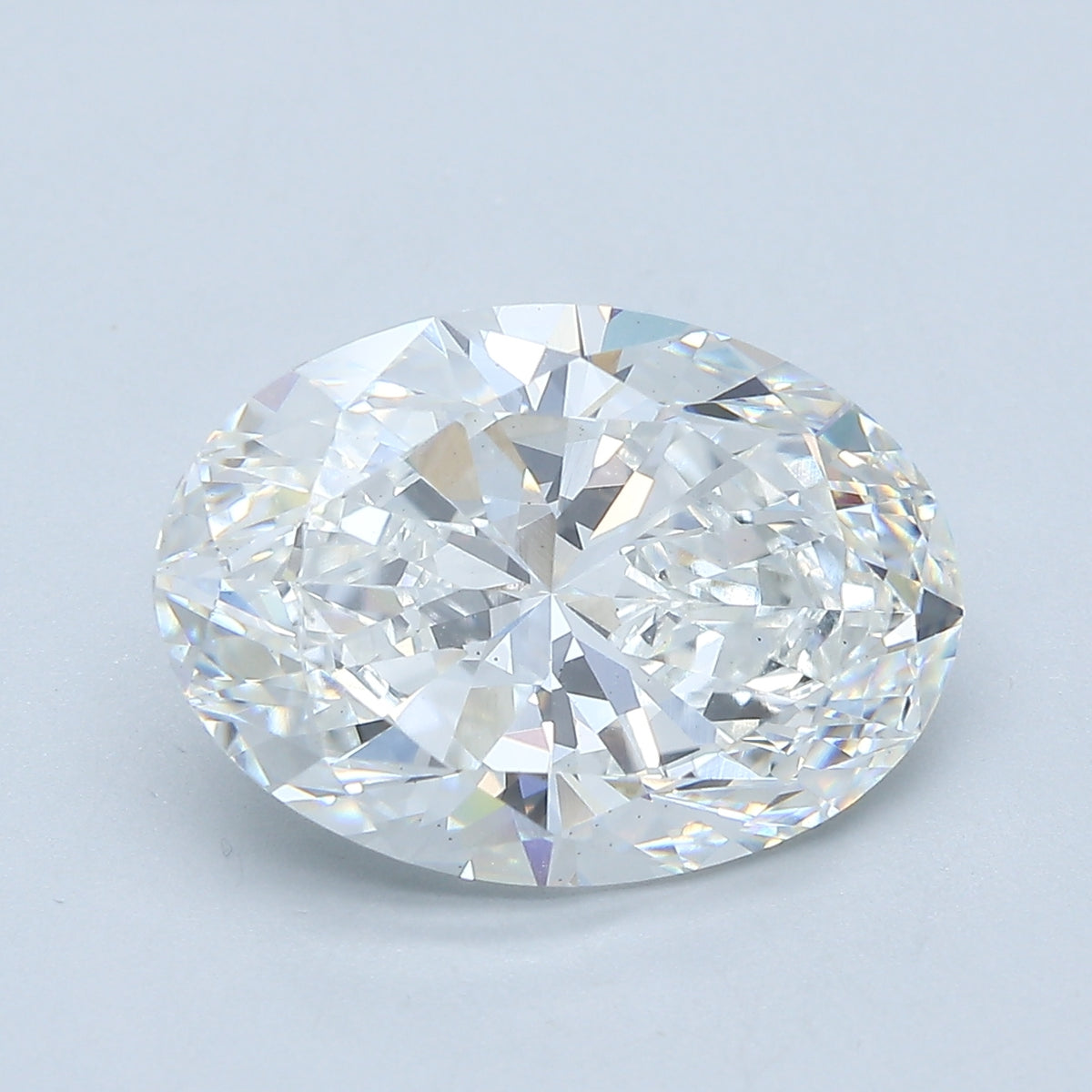 5.08ct Oval, F VS2 — IGI