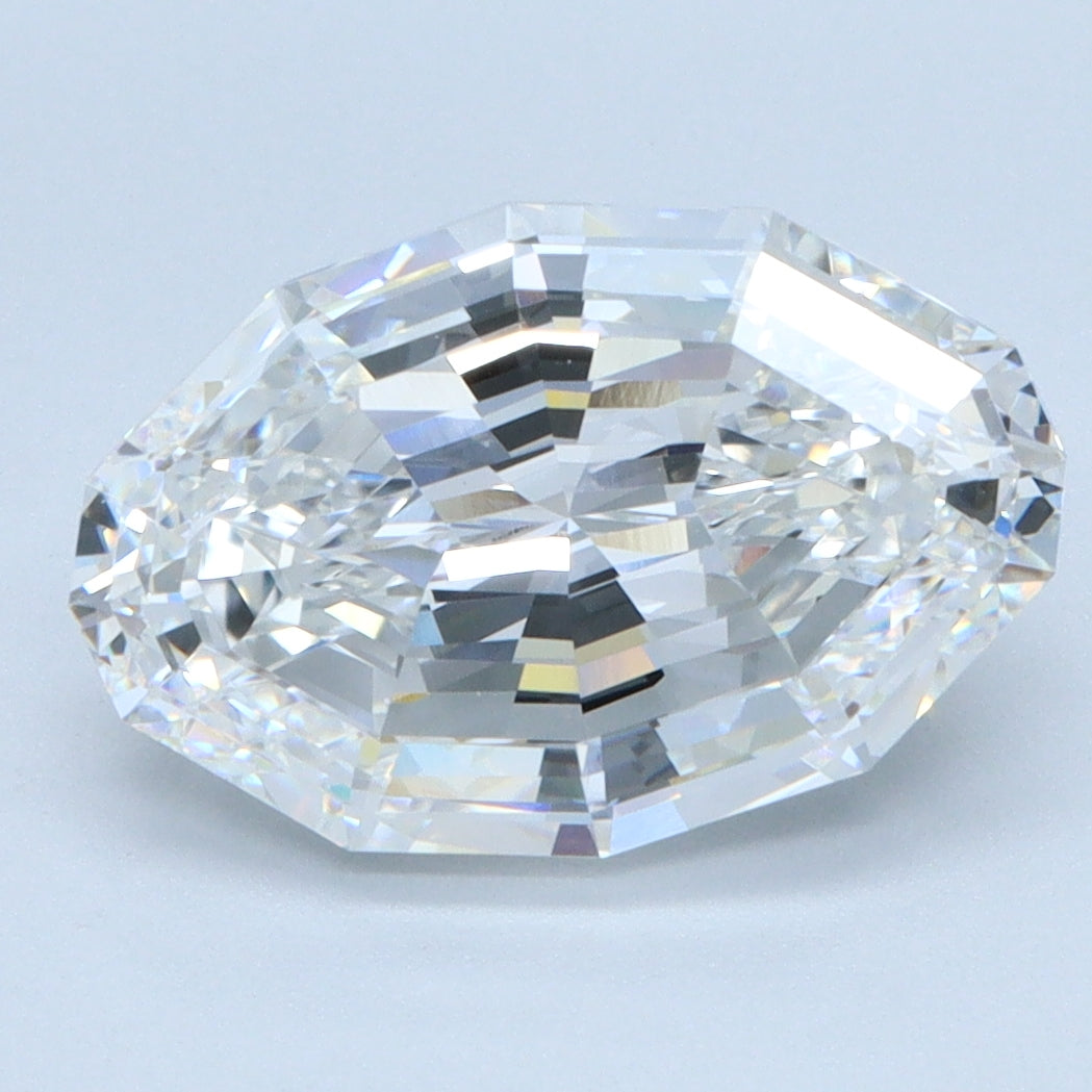 3.21ct Step Oval, E VVS2 — IGI