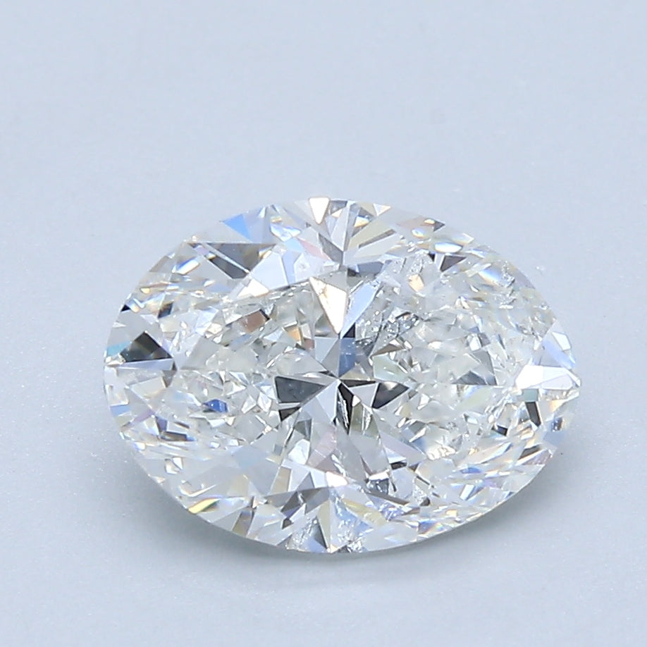2.01ct Oval Natural Diamond — F SI2, GIA Certified