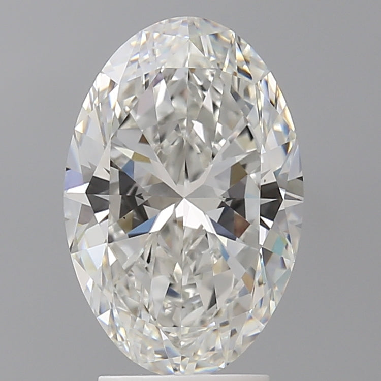 3.54ct Oval Lab-Grown Diamond — F VS1, IGI Certified