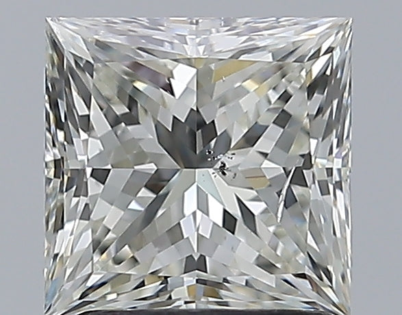 1.71ct Princess Natural Diamond — J SI2, GIA Certified