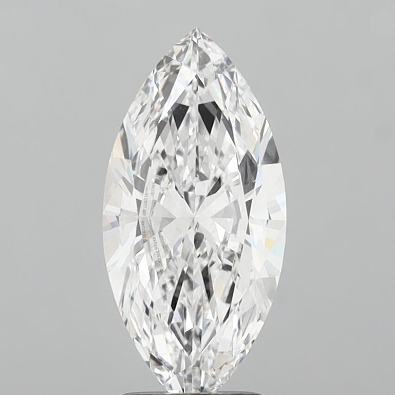 4.07ct Marquise Lab-Grown Diamond — F VVS2, IGI Certified