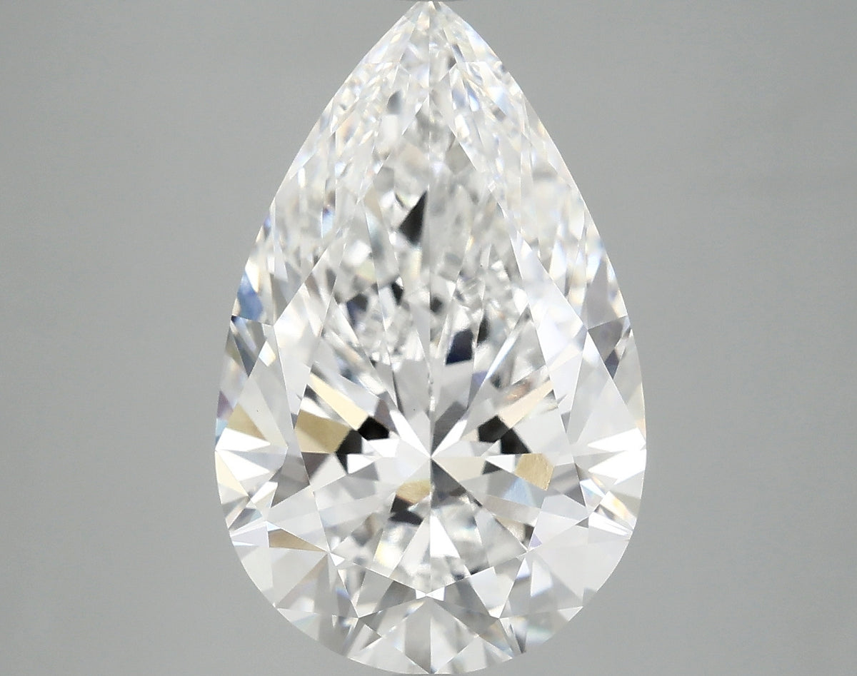 6.27ct Pear, E VVS2 — IGI