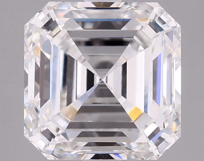 2.59ct Asscher, F VVS2 — IGI