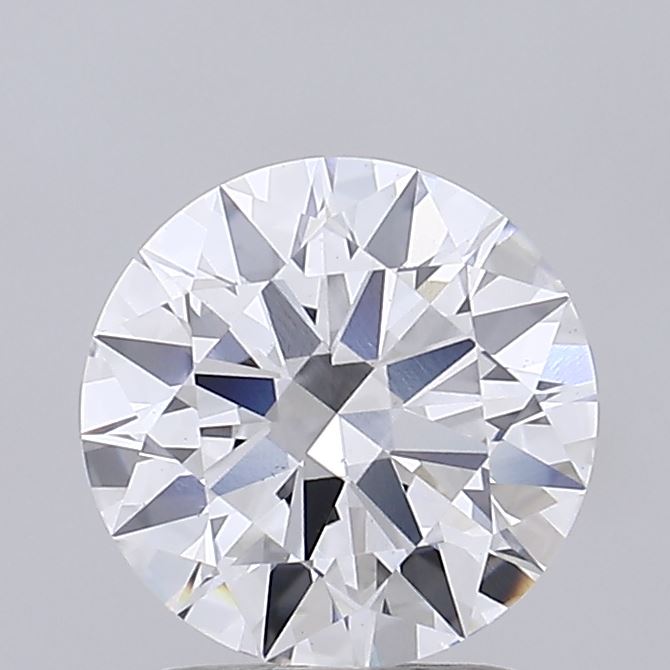 2.06ct Round, E VS1 — IGI