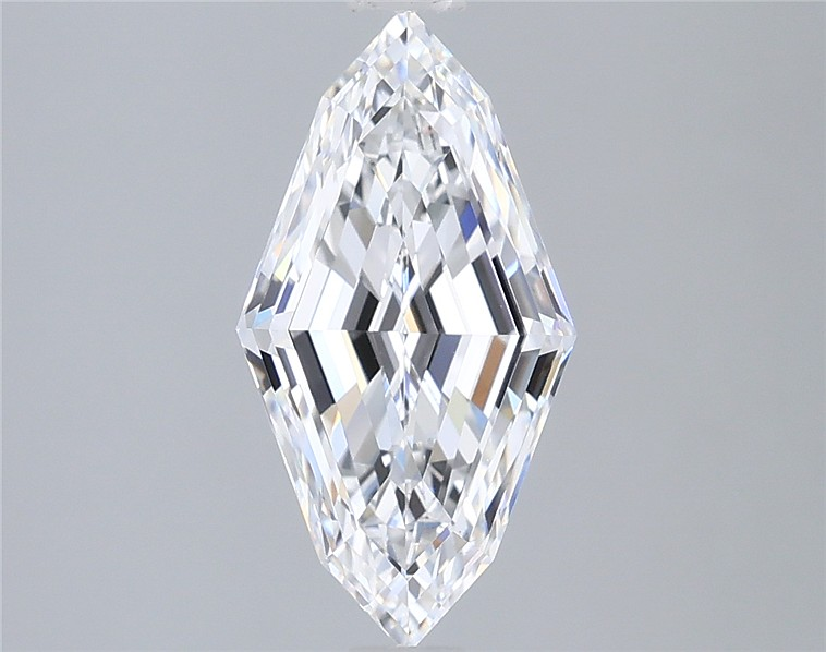 2.02ct Marquise Step, D VVS2 — IGI