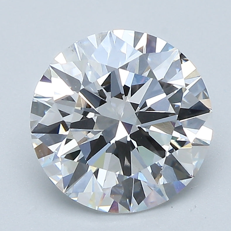 2.4ct Round, D VS2 — IGI