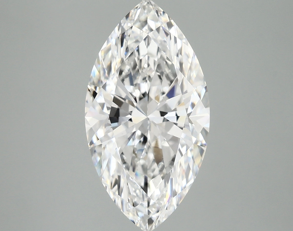 3.46ct Marquise, E VS1 — IGI
