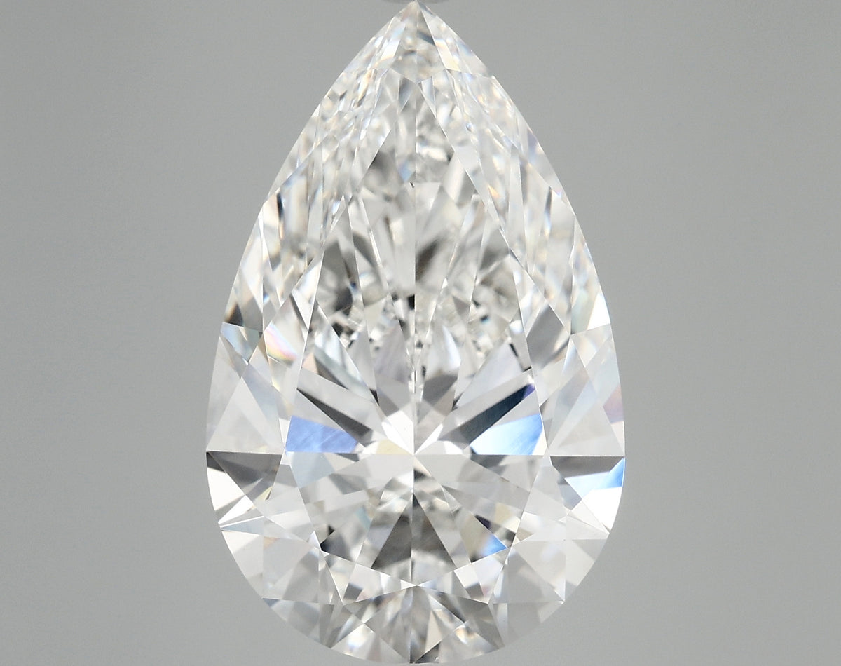 8.51ct Pear, F VS1 — IGI