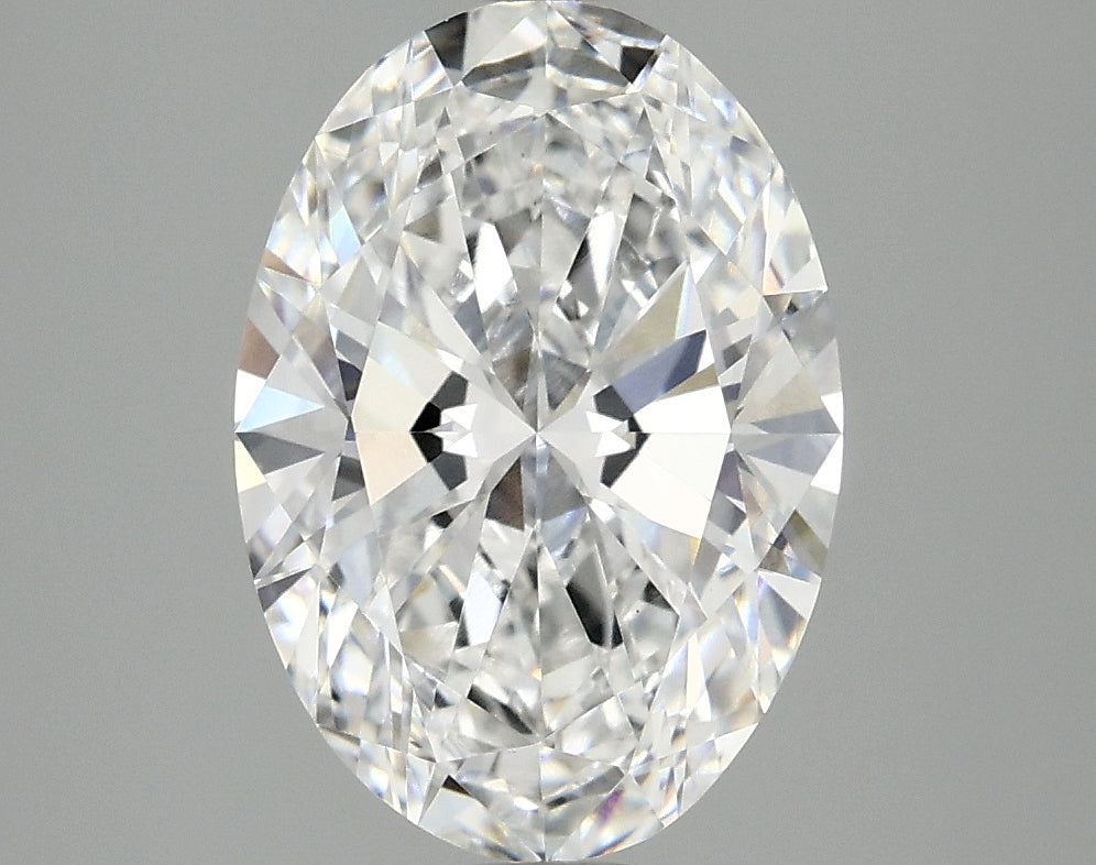 2.97ct Oval, D VVS2 — IGI