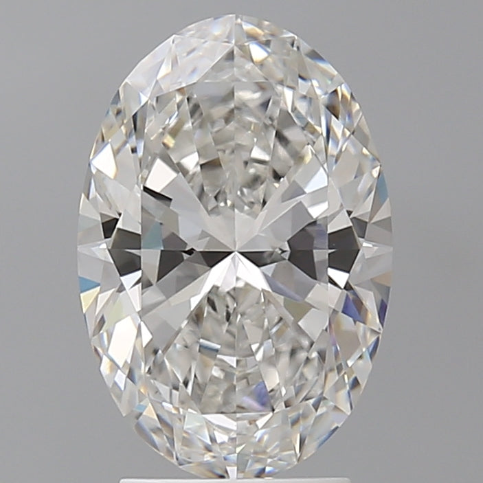 3.0ct Oval Lab-Grown Diamond — F VVS2, IGI Certified