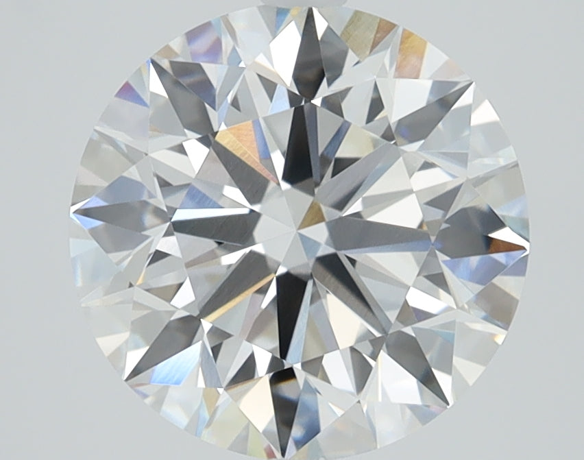 3.04ct Round, F VVS1 — IGI