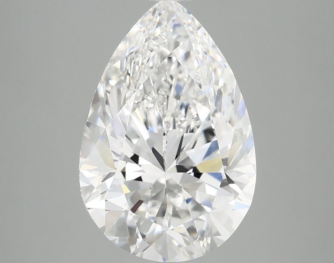 4.09ct Pear, E VVS2 — IGI