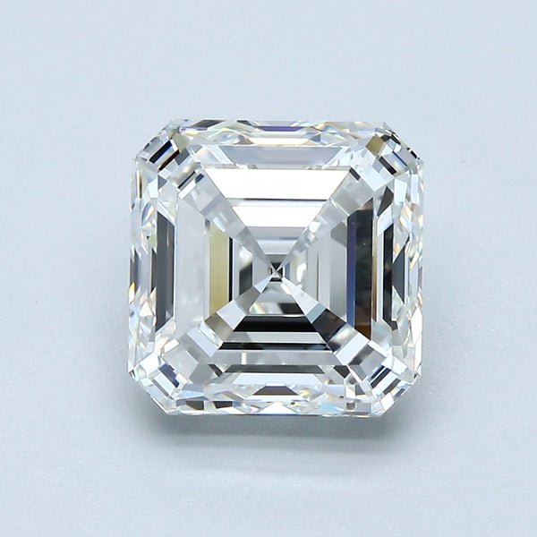3.5ct Asscher Natural Diamond — G VVS2, GIA Certified