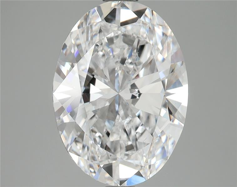3.51ct Oval, D VS1 — IGI