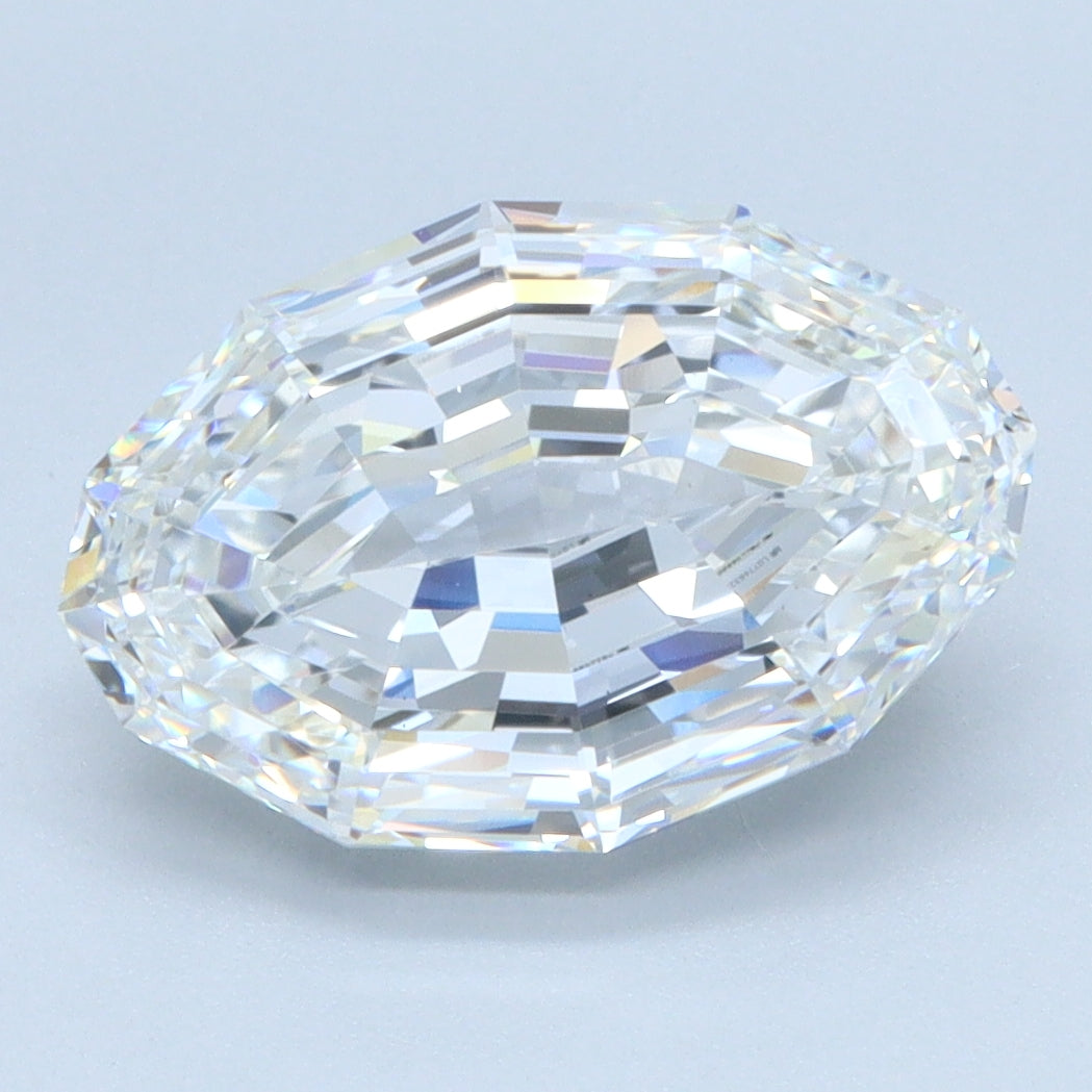 3.05ct Step Oval, E VS1 — IGI