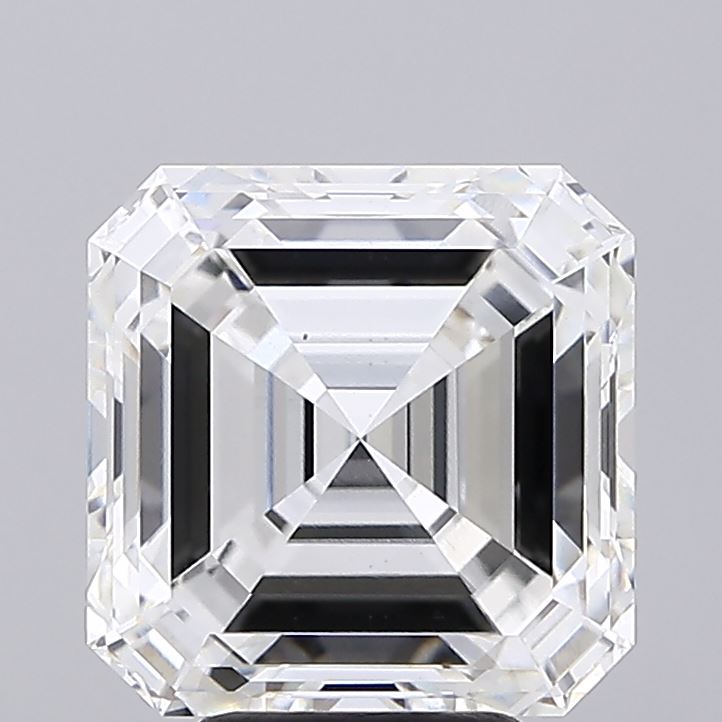 5.35ct Asscher, G VS1 — IGI