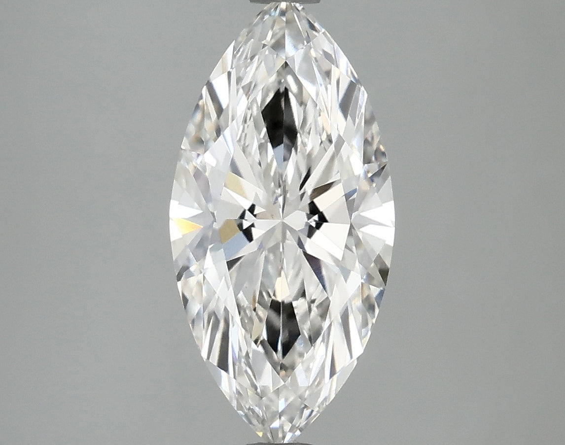 2.1ct Marquise, F VS1 — IGI