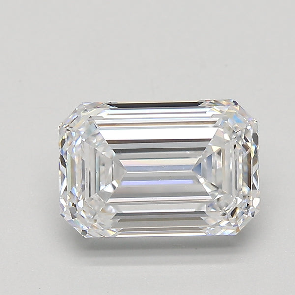 2.65ct Emerald Natural Diamond — D VS1, GIA Certified