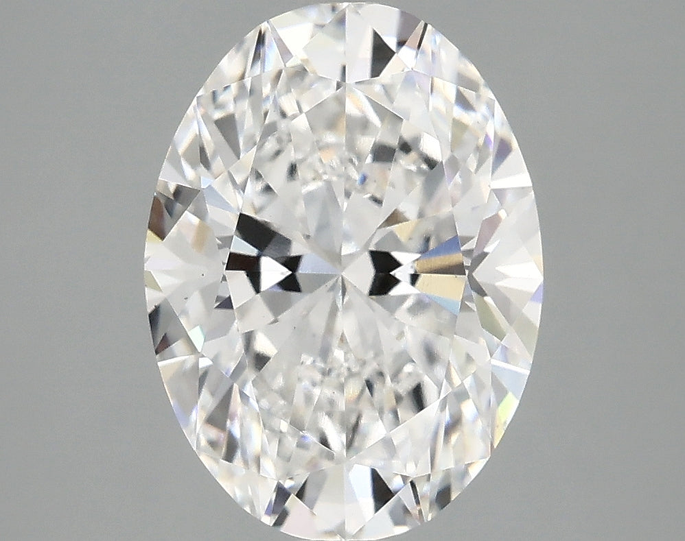 3.1ct Oval Lab-Grown Diamond — E VS2, IGI Certified