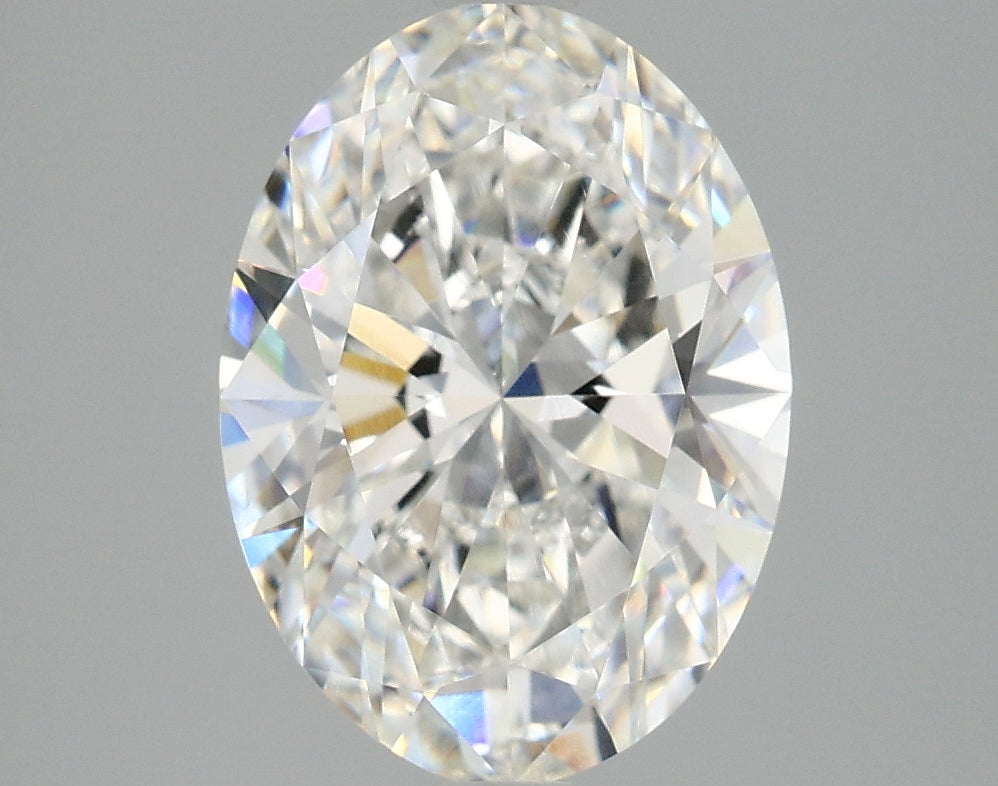 2.96ct Oval, F VVS1 — IGI