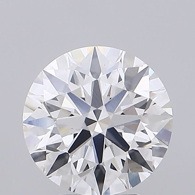 2.71ct Round, E VS1 — IGI