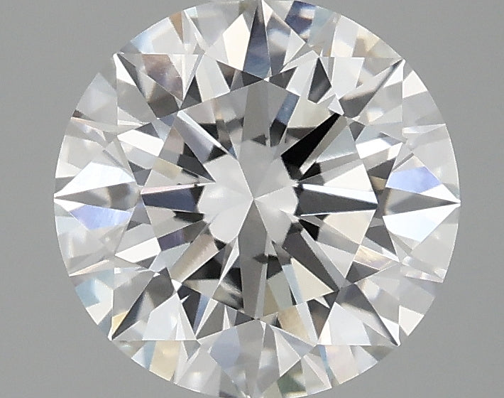 2.0ct Round, F VVS2 — IGI