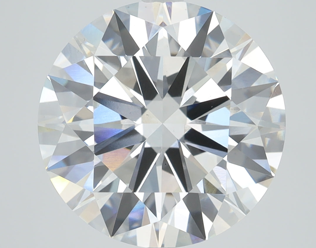 5.76ct Round, E VS1 — IGI