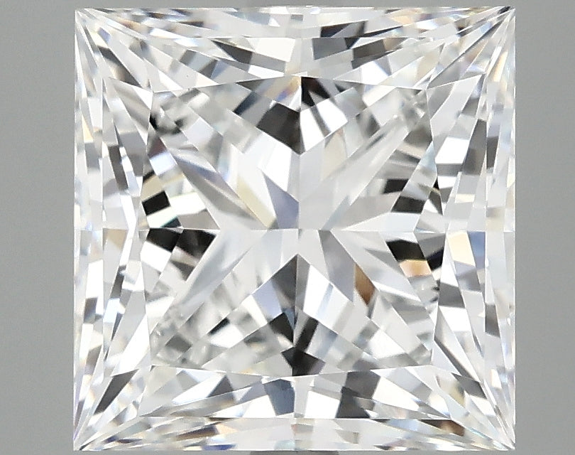 4.89ct Princess, F VVS2 — IGI