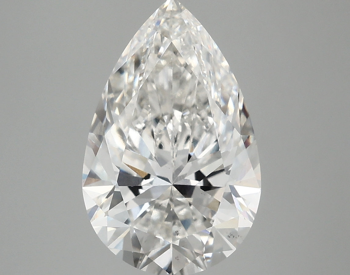 4.09ct Pear, F VS2 — IGI