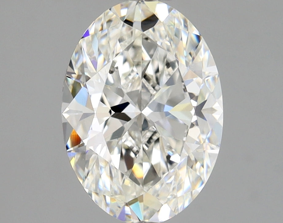 1.3ct Oval Natural Diamond — H VS2, GIA Certified