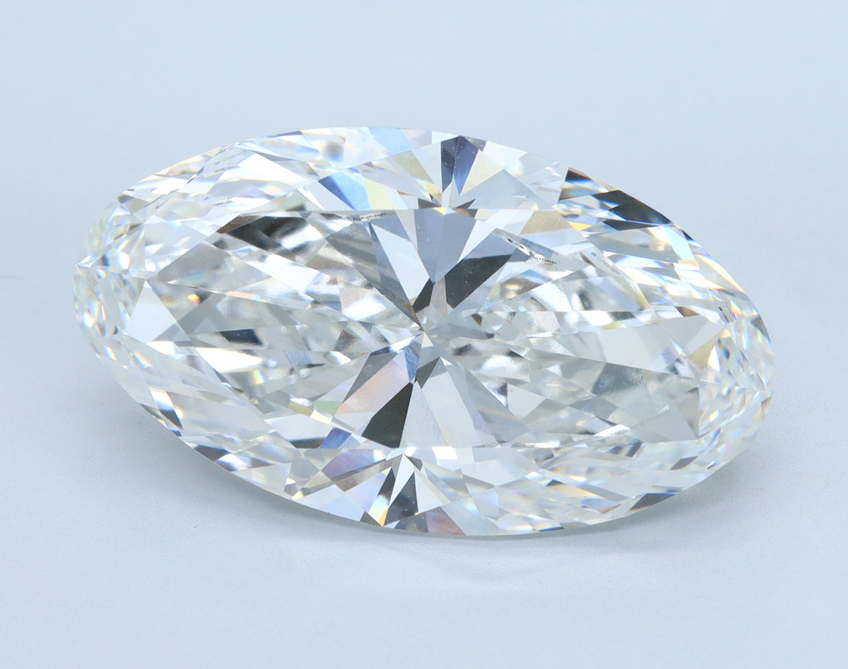 12.04ct Moval, E VVS2 — IGI