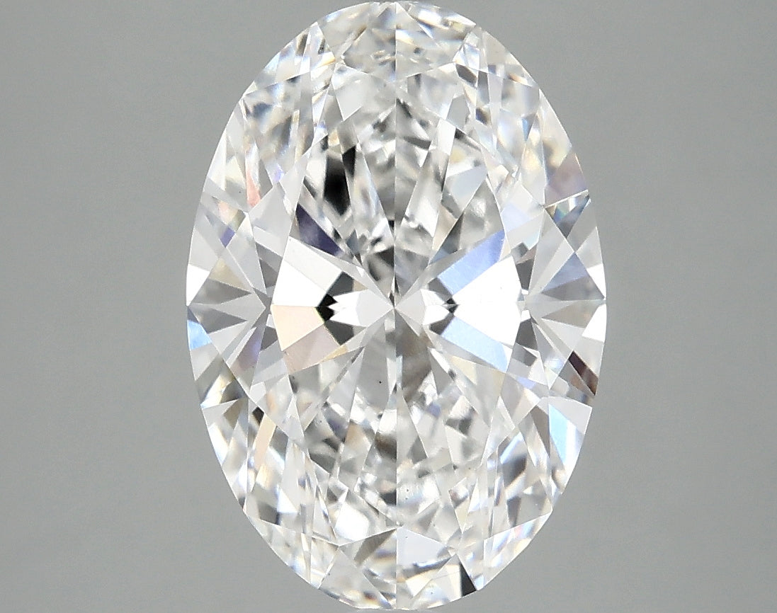 3.4ct Oval, D VS1 — IGI