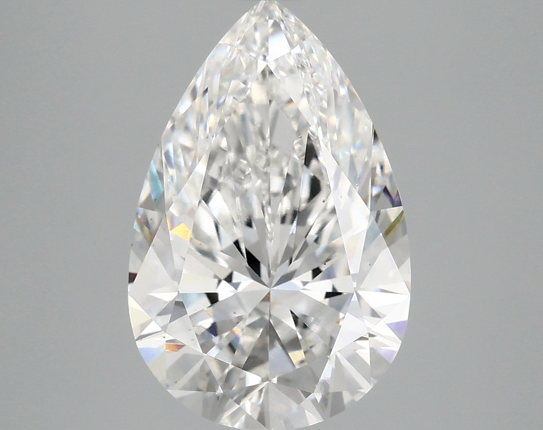 3.72ct Pear, E VS2 — IGI