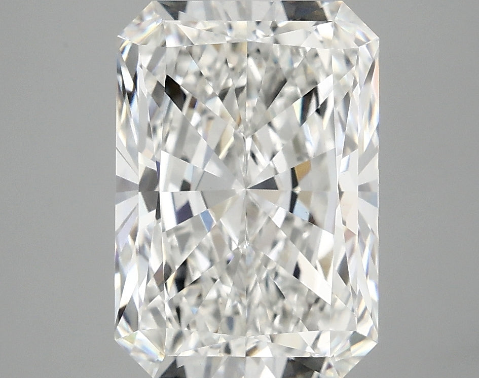 4.06ct Radiant, F VVS2 — IGI
