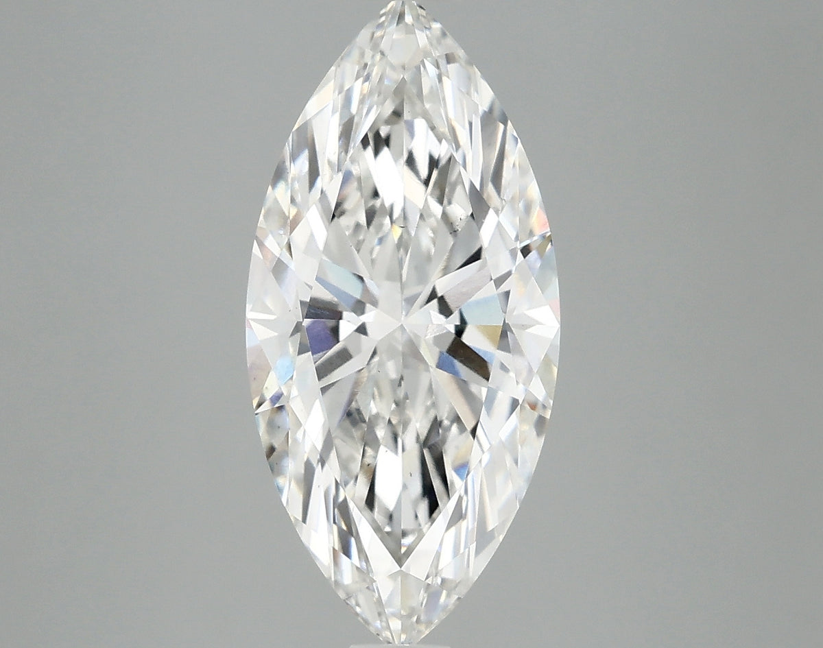 3.48ct Marquise, F VS2 — IGI