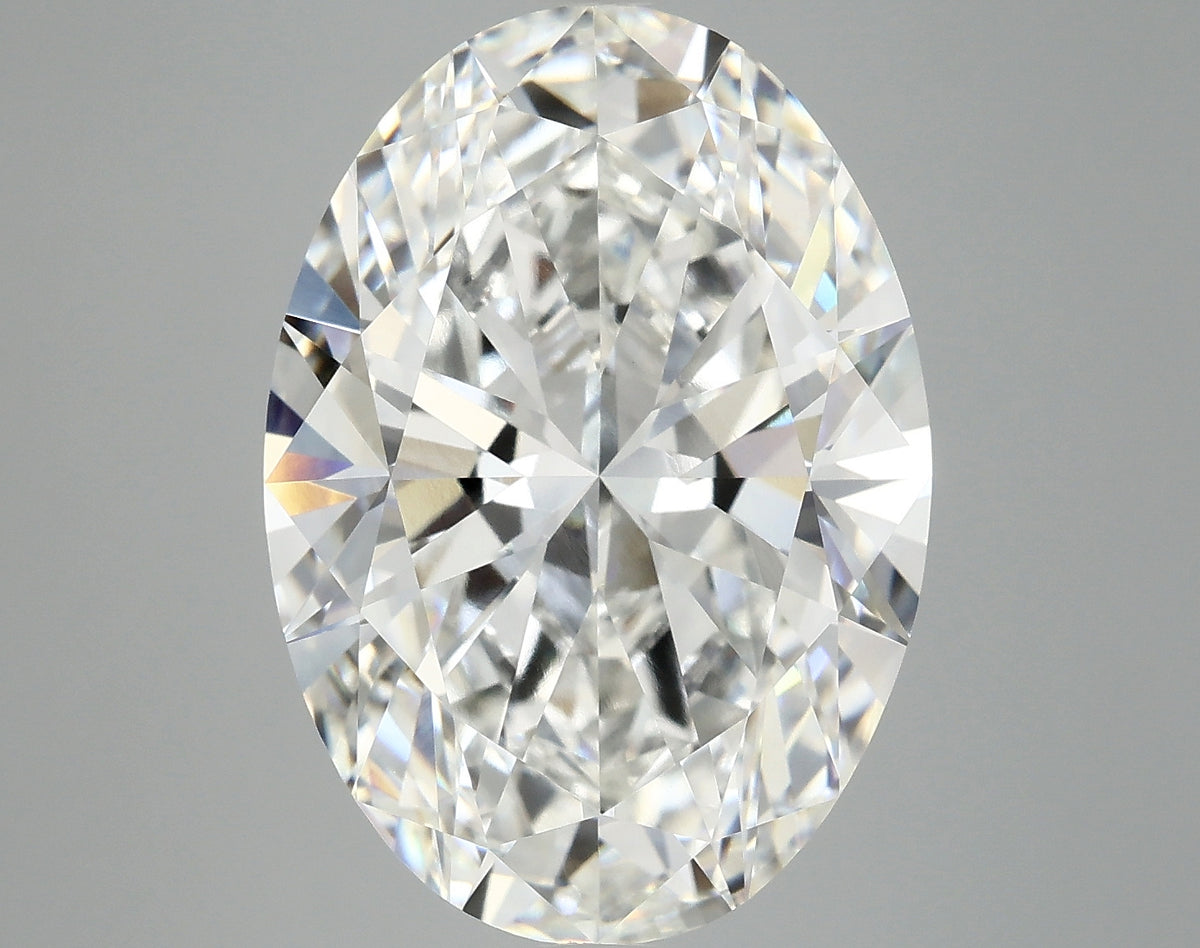 9.21ct Oval, F VVS2 — IGI