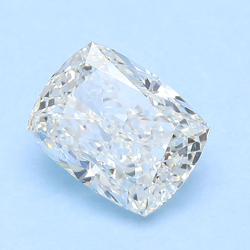 3.1ct Cushion Natural Diamond — G SI1, GIA Certified