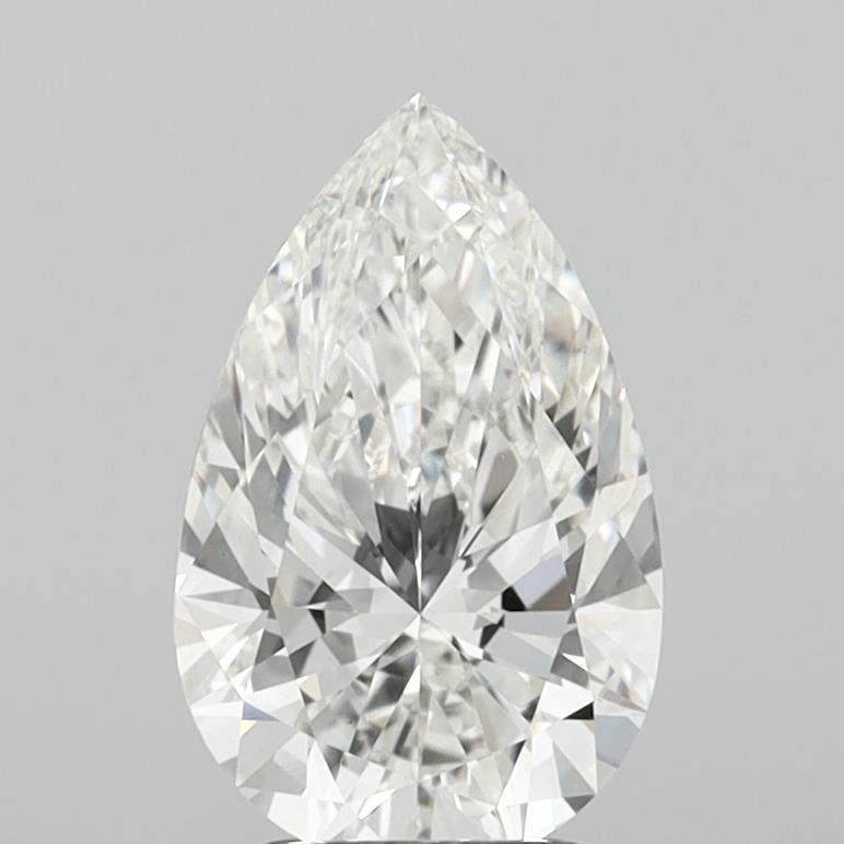 2.59ct Pear, F VS1 — IGI