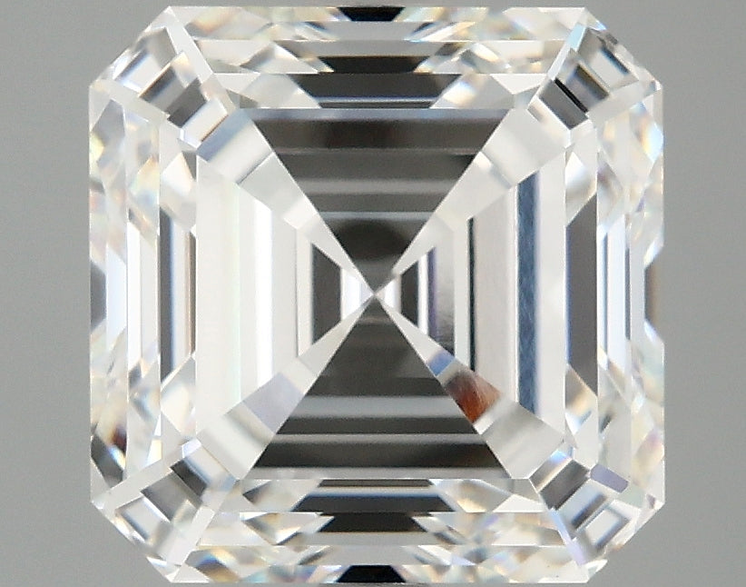 5.05ct Asscher, F VVS2 — UNCERTIFIED
