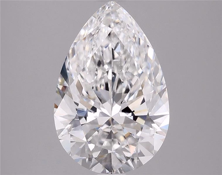 5.99ct Pear, F VS1 — IGI