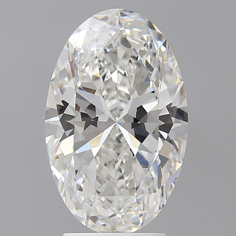 3.51ct Oval Lab-Grown Diamond — F VS2, IGI Certified