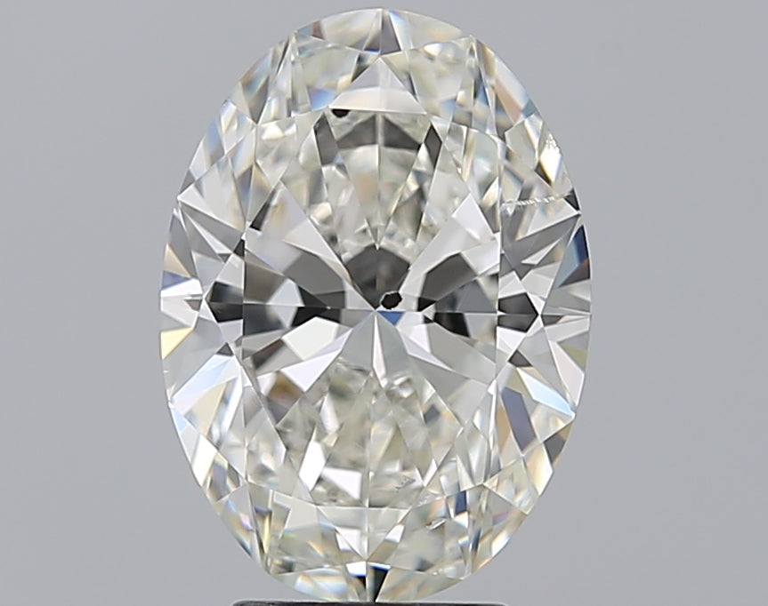 3.51ct Oval, I SI2 — GIA