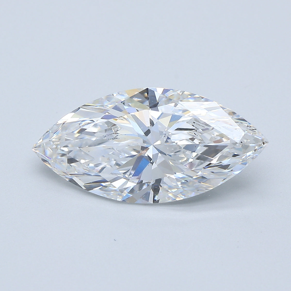4.1ct Marquise, D VS2 — IGI