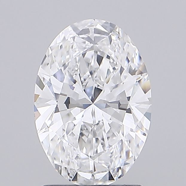 1.59ct Oval, D VVS2 — IGI