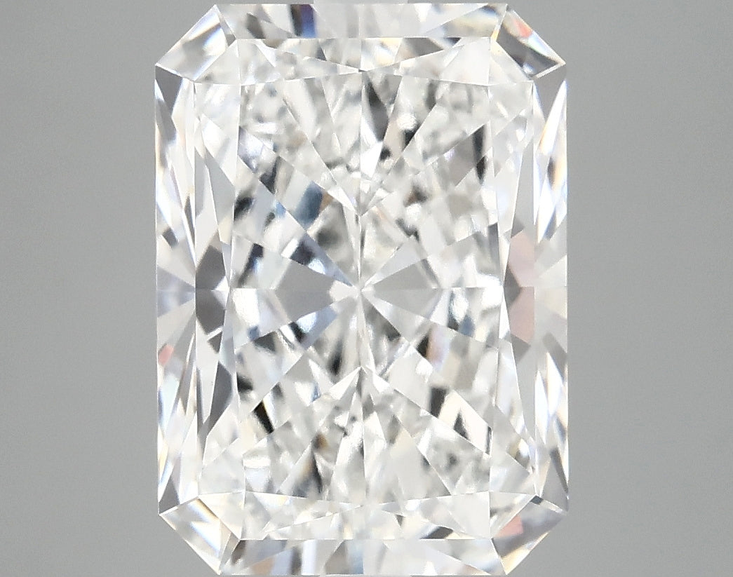 5.05ct Radiant, F VVS2 — IGI