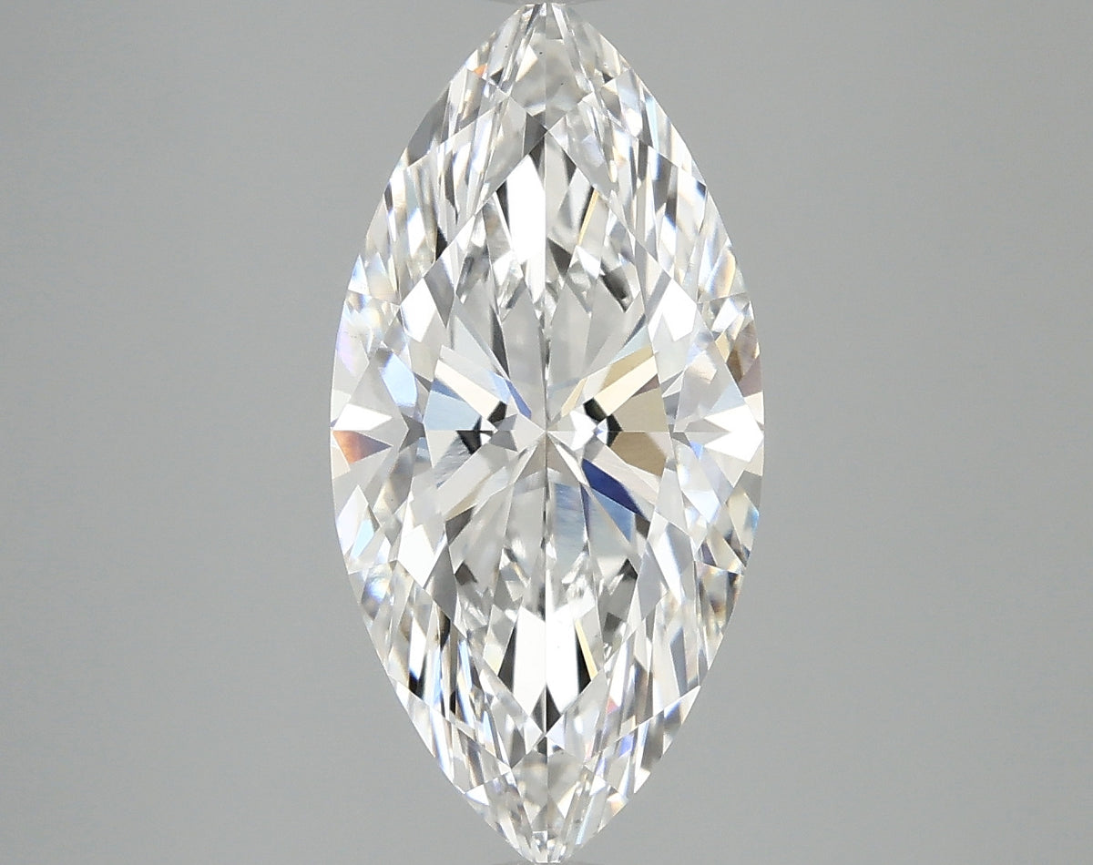 3.54ct Marquise, F VS1 — IGI