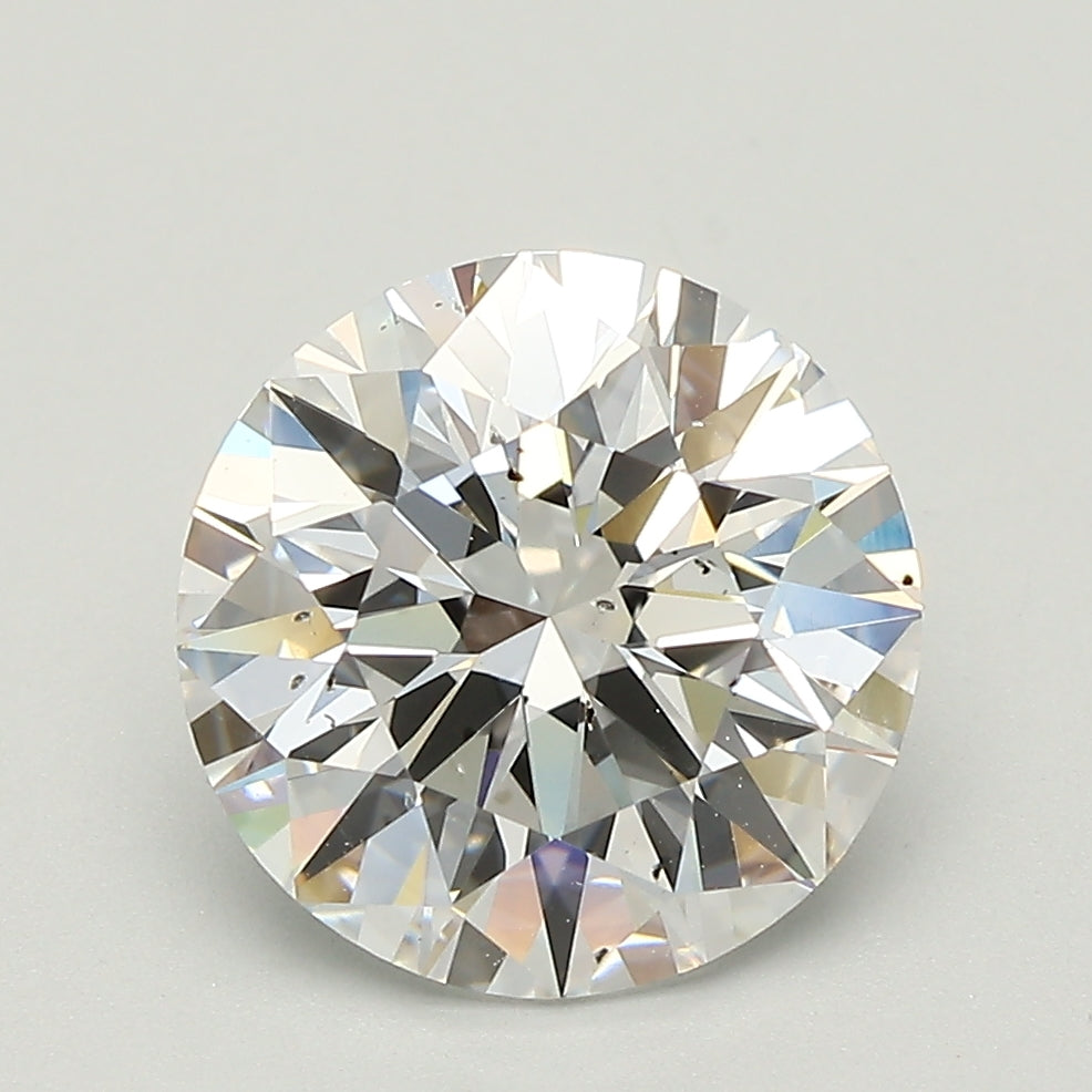 3.06ct Round Natural Diamond — D SI1, GIA Certified